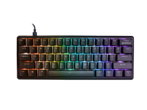 Raidmax Mini ONE MK01GMB 60% Gasket Keyboard - Compact and ARGB Gaming Keyboard, Mini Mechanical, RGB Lighing, Hot Swap Switch Raidmax Mini ONE MK01GMB 60% Gasket Keyboard - Compact and ARGB Gaming Keyboard, Mini Mechanical, RGB Lighing, Hot Swap Switch