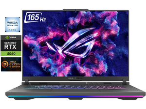 ASUS ROG Strix G16 Gaming Laptop 16" 165Hz FHD+ NVIDIA GeForce RTX 5060 AMD Ryzen 9 9955HX (Beat Ultra 9 275HX) 32GB DDR5 RAM 1TB SSD Wi-Fi 6E Webcam RGB Backlit KB HDMI 2.1 Windows 11 Home Gray ASUS ROG Strix G16 Gaming Laptop 16" 165Hz FHD+ NVIDIA GeForce RTX 5060 AMD Ryzen 9 9955HX (Beat Ultra 9 275HX) 32GB DDR5 RAM 1TB SSD Wi-Fi 6E Webcam RGB Backlit KB HDMI 2.1 Windows 11 Home Gray