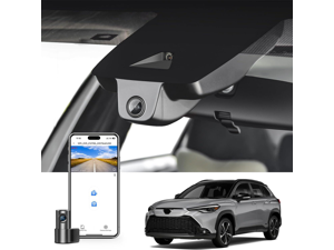 Front 4K & Rear 1080P Dash Cam Custom fit for Toyota Corolla cross & Corolla cross Hybrid 2023 2024 2025 2026 (Model A),LE L XLE,OEM Factory Look,2160P UHD Video,Built-in WiFi & APP,128GB Card Front 4K & Rear 1080P Dash Cam Custom fit for Toyota Corolla cross & Corolla cross Hybrid 2023 2024 2025 2026 (Model A),LE L XLE,OEM Factory Look,2160P UHD Video,Built-in WiFi & APP,128GB Card