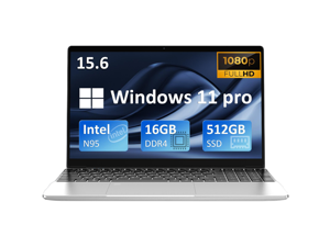 Auusda Laptop Computer w/16GB DDR4 RAM 512GB NVMe SSD, Intel...