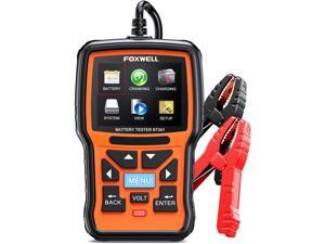 BT301 6V 12V Car Battery Tester, Automotive Battery Load Tester, Digital Battery Analyzer Crank Charging System Alternator Tester for Truck Marine Boat Motorcycle Golf Cart