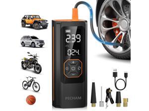 Tire Inflator Portable Air Compressor,USB 5V 20000mAh Battery 160PSI Cordless Tire Pump Electric Air Pump for Car Tires,Fits Car/Truck/Motorcycle/Balls/Bicycles