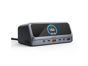 iVANKY Vertical Aluminum 13-in-1 Thunderbolt Docking Station, 2.26 Inch LCD Status Display, Dual 4K HDMI/DP, 10Gbps USB3.2 Gen2, 160W Max Output, Gigabit Ethernet with Magnetic Base & 80cm Cable iVANKY Vertical Aluminum 13-in-1 Thunderbolt Docking Station, 2.26 Inch LCD Status Display, Dual 4K HDMI/DP, 10Gbps USB3.2 Gen2, 160W Max Output, Gigabit Ethernet with Magnetic Base & 80cm Cable