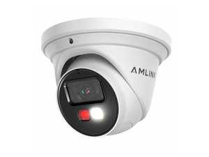AMLINK 5MP Security AI IP PoE Camera, Night Color 100ft, Human/Vehicle Detection, NDAA Compliant, Indoor Outdoor Surveillance Turret, 2-Way Audio, Support 256GB MicroSD, Deterrent, 20fps AL5M-T5171EW AMLINK 5MP Security AI IP PoE Camera, Night Color 100ft, Human/Vehicle Detection, NDAA Compliant, Indoor Outdoor Surveillance Turret, 2-Way Audio, Support 256GB MicroSD, Deterrent, 20fps AL5M-T5171EW