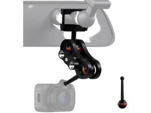 for Garmin Dash Cam Mount,Compatible with Garmin Mini/Mini 2/Mini 3/45/46/47/55/56/57/65W/66W/67W/Tandem/ X110/X210/X310 etc Dash Cam,Aluminum Rearview Mirror Bracket Kit (8.55mm Ball Heads) for Garmin Dash Cam Mount,Compatible with Garmin Mini/Mini 2/Mini 3/45/46/47/55/56/57/65W/66W/67W/Tandem/ X110/X210/X310 etc Dash Cam,Aluminum Rearview Mirror Bracket Kit (8.55mm Ball Heads)