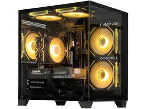 HZG Gaming Desktop Computer PC,Intel Core i5-13400F GeForce RTX 5060 8G 32GB RAM and 1TB NVMe M.2 SSD, WiFi6E, ARGB Fan, Prebuilt Gaming PC Tower