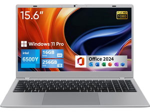 BiTECOOL 15.6-inch FHD IPS Laptop, 16GB LPDDR3 RAM 256GB SATA3 SSD, Intel Pentium Gold 6500Y (up to 3.4GHz), 4 Speakers, 2.4/5G WiFi Bluetooth 5.0, Windows 11 Lightweight Portable Notebook BiTECOOL 15.6-inch FHD IPS Laptop, 16GB LPDDR3 RAM 256GB SATA3 SSD, Intel Pentium Gold 6500Y (up to 3.4GHz), 4 Speakers, 2.4/5G WiFi Bluetooth 5.0, Windows 11 Lightweight Portable Notebook