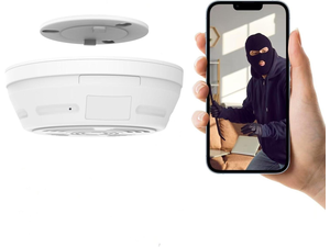 Smoke Detector Camera - Security Indoor Camera Mini 200 Days Standby 1080P WiFi HD Night Vision PIR Motion Detection Wireless Small Nanny Cam Smoke Detector Camera - Security Indoor Camera Mini 200 Days Standby 1080P WiFi HD Night Vision PIR Motion Detection Wireless Small Nanny Cam