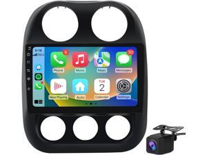 Android 13 Car Radio Stereo for Jeep Patriot Compass 2010-2016 10.1 Touch Screen 2G RAM 32G ROM with Wireless CarPlay Android Auto/SWC/Bluetooth/WiFi + AHD Backup Camera Android 13 Car Radio Stereo for Jeep Patriot Compass 2010-2016 10.1 Touch Screen 2G RAM 32G ROM with Wireless CarPlay Android Auto/SWC/Bluetooth/WiFi + AHD Backup Camera