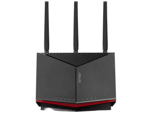 ASUS RT-BE86U Gaming Router, BE6800 Dual-Band, WiFi 7, Supports 4096-QAM, Multi-Link Aggregation (MLO), 10G Ethernet Port, Three Major AI Functions & Professional Guest Network ASUS RT-BE86U Gaming Router, BE6800 Dual-Band, WiFi 7, Supports 4096-QAM, Multi-Link Aggregation (MLO), 10G Ethernet Port, Three Major AI Functions & Professional Guest Network