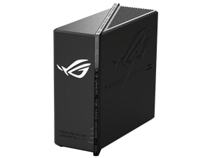 ASUS ROG Strix Pro Gaming Router, Tri-Band WiFi 7 (802.11be), 4096-QAM, 8×2.5G Ports, 3-Stage Gaming Acceleration, Mobile Game Mode, AURA RGB, AiMesh, AiProtection ASUS ROG Strix Pro Gaming Router, Tri-Band WiFi 7 (802.11be), 4096-QAM, 8×2.5G Ports, 3-Stage Gaming Acceleration, Mobile Game Mode, AURA RGB, AiMesh, AiProtection