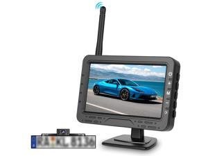 4.3 Inch Wireless Backup Camera for Car- License Plate Reverse Camera, DIY Guide Lines, Night Vision, IP68 Waterproof, Wide Angle, Image Flip, Rear View Camera for Truck Trailer RV Pickup SUV C 4.3 Inch Wireless Backup Camera for Car- License Plate Reverse Camera, DIY Guide Lines, Night Vision, IP68 Waterproof, Wide Angle, Image Flip, Rear View Camera for Truck Trailer RV Pickup SUV C