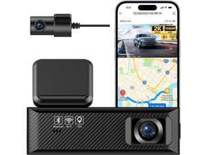 Miofive Dash Cam Mini 2, 2K+1080P FHD, Built-in Wi-Fi GPS Smart Dash Camera for Cars, 125° Wide-Angle FOV, HDR, Night Vision, G-Sensor, iOS/Android App, Loop Recording, Parking Monitor, Time-Lapse Miofive Dash Cam Mini 2, 2K+1080P FHD, Built-in Wi-Fi GPS Smart Dash Camera for Cars, 125° Wide-Angle FOV, HDR, Night Vision, G-Sensor, iOS/Android App, Loop Recording, Parking Monitor, Time-Lapse