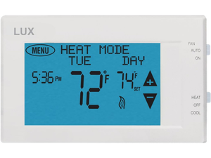Products TX9600TS Programmable Large Touchscreen Heating Cooling Thermostat, White Products TX9600TS Programmable Large Touchscreen Heating Cooling Thermostat, White
