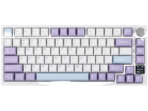 EPOMAKER Ajazz AK820 Pro 75% Wireless Mechanical Keyboard with TFT Smart Display&Knob, Gasket-Mounted Gaming Keyboard, Bluetooth/2.4GHz/USB-C Wired (Purple, Flying Fish Switch) EPOMAKER Ajazz AK820 Pro 75% Wireless Mechanical Keyboard with TFT Smart Display&Knob, Gasket-Mounted Gaming Keyboard, Bluetooth/2.4GHz/USB-C Wired (Purple, Flying Fish Switch)