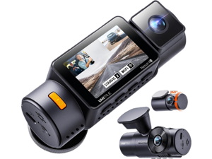Vantrue New N4S 3 Channel Dash Cam, Front Rear Inside 2.7K+1440P+1440P Dashcam for Cars, Front and Rear Dual Channel, PlatePix Tech, STARVIS 2 Night Vision, Parking Mode, Wi-Fi, Support 1TB (RC18) Vantrue New N4S 3 Channel Dash Cam, Front Rear Inside 2.7K+1440P+1440P Dashcam for Cars, Front and Rear Dual Channel, PlatePix Tech, STARVIS 2 Night Vision, Parking Mode, Wi-Fi, Support 1TB (RC18)