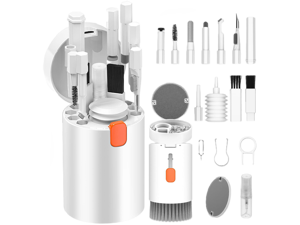 20 in 1 Multifunctional Cleaner Kit for Electronic Devices (White) | Keyboard Cleaning Brush, Headphones Cleaner Kit for AirPods, Multi-Tool for Cleaning Laptop, Earbuds, Camera, Cellphones 20 in 1 Multifunctional Cleaner Kit for Electronic Devices (White) | Keyboard Cleaning Brush, Headphones Cleaner Kit for AirPods, Multi-Tool for Cleaning Laptop, Earbuds, Camera, Cellphones