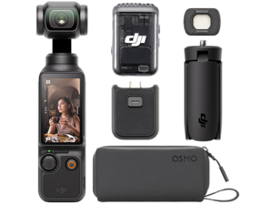 DJI Osmo Pocket 3 Creator Combo, Vlogging Cameras with 1'' CMOS, 4K/120fps Vlog Camera, 3-Axis Stabilization, Face/Object Tracking, Mic Included for Clear Sound* USA In Stock * 1-2 SHIPPING DJI Osmo Pocket 3 Creator Combo, Vlogging Cameras with 1'' CMOS, 4K/120fps Vlog Camera, 3-Axis Stabilization, Face/Object Tracking, Mic Included for Clear Sound* USA In Stock * 1-2 SHIPPING