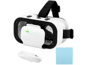 SOEWIOU V5 VR Headset for Phone,3D Glasses Headset Helmets Virtual Reality Headset with Bluetooth Controller,Adjustable Pupil Distance VR Goggles for Movies Games,4.7-6 Screen SOEWIOU V5 VR Headset for Phone,3D Glasses Headset Helmets Virtual Reality Headset with Bluetooth Controller,Adjustable Pupil Distance VR Goggles for Movies Games,4.7-6 Screen