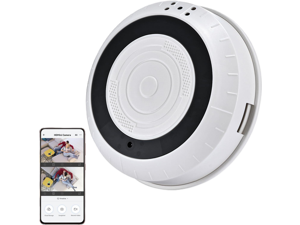 Conceal Camera (Smoke Detector Design) WiFi HD 1080P Camera Wireless Small Nanny Cam for Home Surveillance Security Cameras Indoor Wireless(Support 2.4G/5G) Conceal Camera (Smoke Detector Design) WiFi HD 1080P Camera Wireless Small Nanny Cam for Home Surveillance Security Cameras Indoor Wireless(Support 2.4G/5G)