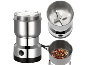 Electric Coffee Bean Grinder Nut Seed Herb Grind Spice Crusher Mill Blender NEW Electric Coffee Bean Grinder Nut Seed Herb Grind Spice Crusher Mill Blender NEW