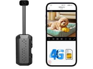 4K HD 4G LTE Cellular Mini Camera (No WiFi Required, Built-in SIM Card), No Plug Required Spy Camera, 170° Wide-Angle Lens, Night Vision, Motion Detection Alerts, Remote Access via App 4K HD 4G LTE Cellular Mini Camera (No WiFi Required, Built-in SIM Card), No Plug Required Spy Camera, 170° Wide-Angle Lens, Night Vision, Motion Detection Alerts, Remote Access via App
