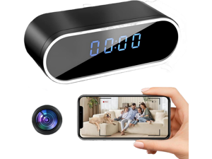 Wireless Clock Camera Spy Camera HD 1080P Security Nanny Cams with Night Vison and Motion Detection for Home/Office/ Baby/Elder/Pet Care Wireless Clock Camera Spy Camera HD 1080P Security Nanny Cams with Night Vison and Motion Detection for Home/Office/ Baby/Elder/Pet Care