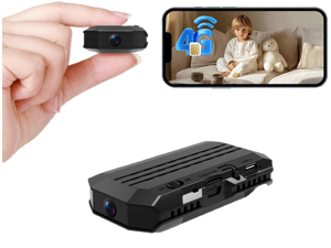 No power cord required. 4G LTE cellular hidden surveillance camera (no WiFi needed, built-in SIM card). Built-in battery. Vehicle monitoring. HD night vision. Motion detection. Remote access via app. No power cord required. 4G LTE cellular hidden surveillance camera (no WiFi needed, built-in SIM card). Built-in battery. Vehicle monitoring. HD night vision. Motion detection. Remote access via app.