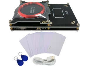 Proxmark3 Easy V3.0 DEV Memory 512K RFID Card Reader & Writer IC ID M1 Built-in Antenna Supports 125KHz & 13.56MHz LF HF Cards Proxmark3 Easy V3.0 DEV Memory 512K RFID Card Reader & Writer IC ID M1 Built-in Antenna Supports 125KHz & 13.56MHz LF HF Cards