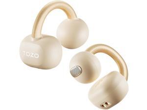 OpenEarRing True Open Ear Earbuds, Lightweight Comfort Open Ear Clip Wireless Earbuds, 40H Play Bluetooth 5.4 Headphones with Smart Digital Display Design Fit Sports Running, Workout Khaki OpenEarRing True Open Ear Earbuds, Lightweight Comfort Open Ear Clip Wireless Earbuds, 40H Play Bluetooth 5.4 Headphones with Smart Digital Display Design Fit Sports Running, Workout Khaki