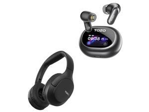 HA1 Bluetooth 5.4 Over Ear Headphones, 70H Playtime with Mic, Foldable Wireless Headset, NC20 Pro Active Noise Cancelling Wireless Earbuds with Smart Touch Screen HA1 Bluetooth 5.4 Over Ear Headphones, 70H Playtime with Mic, Foldable Wireless Headset, NC20 Pro Active Noise Cancelling Wireless Earbuds with Smart Touch Screen