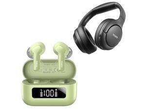 Hybrid Active Noise Cancelling Wireless Earbuds HT2 ANC Wireless Over Ear Bluetooth Headset Hybrid Active Noise Cancelling Wireless Earbuds HT2 ANC Wireless Over Ear Bluetooth Headset