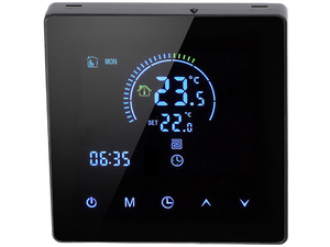 Programmable Smart Thermostat AC 90V-240V Intelligent Touchscreen LCD Display Thermostat for Home, Office, Shopping Malls (Regular Version) Programmable Smart Thermostat AC 90V-240V Intelligent Touchscreen LCD Display Thermostat for Home, Office, Shopping Malls (Regular Version)