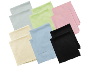12 Pack Microfiber Cleaning Cloths Color Glasses Cloth Lens Wipes Cloth for Lenses, Screens, Cameras, Eyeglasses 6"x7" 12 Pack Microfiber Cleaning Cloths Color Glasses Cloth Lens Wipes Cloth for Lenses, Screens, Cameras, Eyeglasses 6"x7"