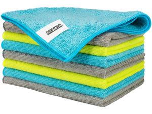 Microfiber Cleaning Cloth - Pack of 8, Size: 12 x 16 in, Multi-Functional Cleaning Towels, Highly Absorbent Cleaning Rags, Lint-Free, Streak-Free Cleaning Cloths for Car Kitchen Home Microfiber Cleaning Cloth - Pack of 8, Size: 12 x 16 in, Multi-Functional Cleaning Towels, Highly Absorbent Cleaning Rags, Lint-Free, Streak-Free Cleaning Cloths for Car Kitchen Home