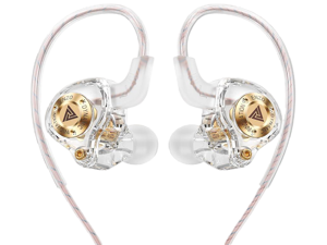 Wired Gaming Headphones IEM Earphones with 1DDQKZ ENZO in Ear Monitor, HiFi Earbuds, Bass Sound with New 11mm Dynamic Driver for Video Music Gaming (White) Wired Gaming Headphones IEM Earphones with 1DDQKZ ENZO in Ear Monitor, HiFi Earbuds, Bass Sound with New 11mm Dynamic Driver for Video Music Gaming (White)