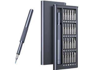 25-IN-1 Precision Small Screwdriver Set, Professional Mini Bit Tool Set for Glasses, Watch, Ring Doorbell, ElectronicComputerhigh-strength steel Screw DriverMagneticGift for Mens 25-IN-1 Precision Small Screwdriver Set, Professional Mini Bit Tool Set for Glasses, Watch, Ring Doorbell, ElectronicComputerhigh-strength steel Screw DriverMagneticGift for Mens
