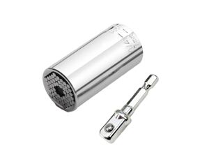 Universal Socket, 7-19mm Self-Adjusting Socket with Power Drill Adapters, Fits Most Nuts and Bolts, Ideal Tool Gift for Men, Dad, Husband Universal Socket, 7-19mm Self-Adjusting Socket with Power Drill Adapters, Fits Most Nuts and Bolts, Ideal Tool Gift for Men, Dad, Husband