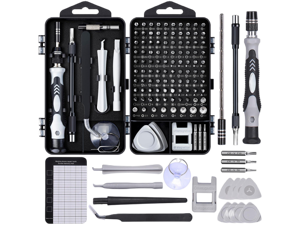 122 in 1 Precision Computer Screwdriver Kit, Laptop Screwdriver Sets with 101 Magnetic Drill Bits, Computer Accessories, Electronics Tool Kit Compatible for Tablet, PC, iPhone, PS4 Repair 122 in 1 Precision Computer Screwdriver Kit, Laptop Screwdriver Sets with 101 Magnetic Drill Bits, Computer Accessories, Electronics Tool Kit Compatible for Tablet, PC, iPhone, PS4 Repair