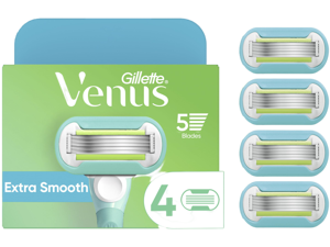 Extra Smooth Womens Razor Blade Refills, 4 Count, Designed for a Close, Smooth Shave Extra Smooth Womens Razor Blade Refills, 4 Count, Designed for a Close, Smooth Shave