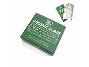 Double Edge Safety Razor Blades, 50x Blades, Swedish Steel + Platinum Coated, Replacement Razor Blades & Refills (Mild & Gentle) Double Edge Safety Razor Blades, 50x Blades, Swedish Steel + Platinum Coated, Replacement Razor Blades & Refills (Mild & Gentle)
