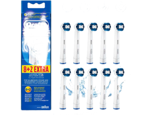 Oral-B Precision Clean Replacement Brush Heads, 10 Count (8+2 Extra) - Round Head, Compatible with Most Oral-B Electric Toothbrushes Oral-B Precision Clean Replacement Brush Heads, 10 Count (8+2 Extra) - Round Head, Compatible with Most Oral-B Electric Toothbrushes
