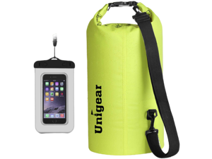 Dry Bag Waterproof, Floating and Lightweight Bags for Kayaking, Boating, Fishing, Swimming and Camping with Waterproof Phone Case (Yellow, 2L) Dry Bag Waterproof, Floating and Lightweight Bags for Kayaking, Boating, Fishing, Swimming and Camping with Waterproof Phone Case (Yellow, 2L)