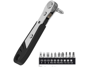 10-In-1 Angled Ratchet Screwdriver Set90 Degree Right Angle, Angled and Offset Screwdrivers for Tight Spaces. Practical, Multifunctional, Professional Mini Ratchet Set 10-In-1 Angled Ratchet Screwdriver Set90 Degree Right Angle, Angled and Offset Screwdrivers for Tight Spaces. Practical, Multifunctional, Professional Mini Ratchet Set