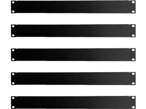 1U Blank Panel Rack Mount Spacer Filler Panel 19" Black Rack Blanking Blind Panel for Server Network Rack Enclosure Or Cabinet-5pcs (1U-5PCs) 1U Blank Panel Rack Mount Spacer Filler Panel 19" Black Rack Blanking Blind Panel for Server Network Rack Enclosure Or Cabinet-5pcs (1U-5PCs)