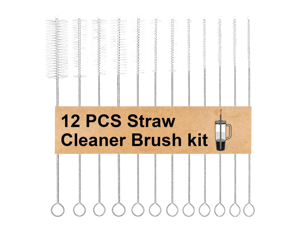 Straw Cleaner Brushes Sets for Stanley Mug,A Set of 12,Crevice Cleaning Brush Long Straw Brushfor Sippy Cup,Tumbler,Water Bottle Straw Cleaner Brushes Sets for Stanley Mug,A Set of 12,Crevice Cleaning Brush Long Straw Brushfor Sippy Cup,Tumbler,Water Bottle