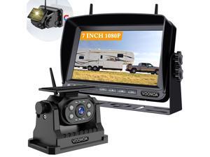 Wireless Magnetic Backup Camera, 15000mAh Battery Powered Rechargeable Waterproof HD Solar Back Up Rear View Bluetooth Hitch Camera with 7 Inch 1080P Monitor System for Car Truck Trailer RV VN003 Wireless Magnetic Backup Camera, 15000mAh Battery Powered Rechargeable Waterproof HD Solar Back Up Rear View Bluetooth Hitch Camera with 7 Inch 1080P Monitor System for Car Truck Trailer RV VN003