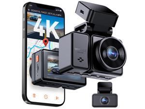 E2 Pro Dash Cam Front and Rear, 2.5K Upgrade Rear Cam, 4K+2.5K Dash Camera for Cars, Voice Control, WiFi, GPS, Night Vision, 24H Parking Mode, Loop Recording, 2.45" IPS, Support 1TB E2 Pro Dash Cam Front and Rear, 2.5K Upgrade Rear Cam, 4K+2.5K Dash Camera for Cars, Voice Control, WiFi, GPS, Night Vision, 24H Parking Mode, Loop Recording, 2.45" IPS, Support 1TB