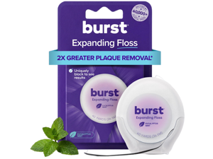 Expanding Dental Floss (Mint Eucalyptus/40 Yards) | Stain Absorbing Expanding Dental Floss (Mint Eucalyptus/40 Yards) | Stain Absorbing