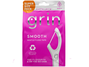 Smooth Flosspyx, Gentle Floss Picks, 150 Count, Dental Flossers, Minty Flavor, Recycled Plastic, Smooth Floss, Tight Teeth, Premium Longer Floss Head, Includes Safe Fold-Back Tooth Pick Smooth Flosspyx, Gentle Floss Picks, 150 Count, Dental Flossers, Minty Flavor, Recycled Plastic, Smooth Floss, Tight Teeth, Premium Longer Floss Head, Includes Safe Fold-Back Tooth Pick